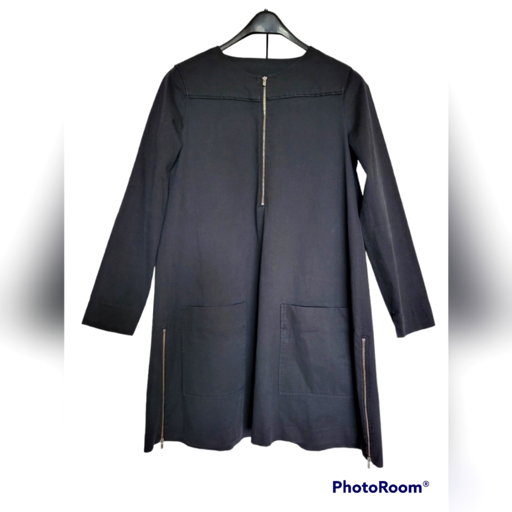 Maje A-Line Denim Dress